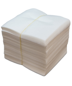 Soft N' Sheer Embroidery Backing - White 7 in. x 7 in. 500 pc Bundle