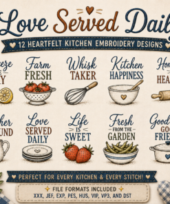 Love Served Daily Collection of 10 Designs