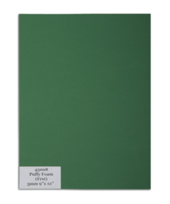 Puffy Foam (Forest Green) 3mm 9 in. X 12 in.