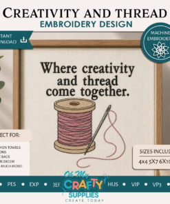 Creativity and Thread Embroidery Design