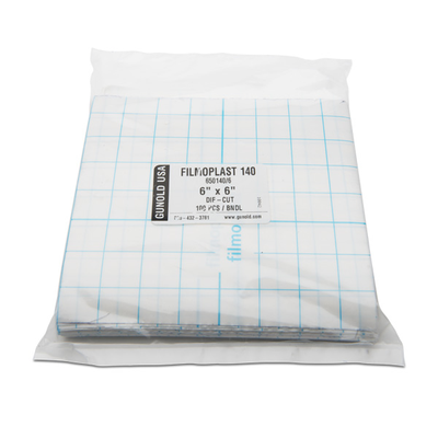 Filmoplast Embroidery Backing - White 6 in. x 6 in. 100 pc Bundle