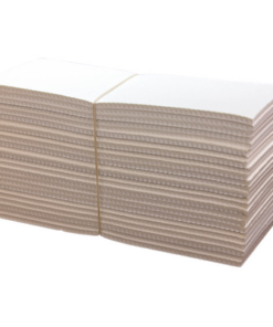 Quick Tear 9802 Embroidery Cap Backing - White 4.5 in. x 12 in. 500 pc Bundle