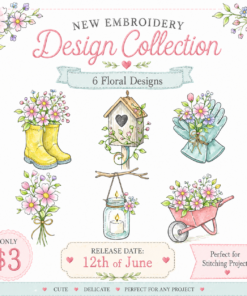 Bloom & Garden Collection of 6 Designs