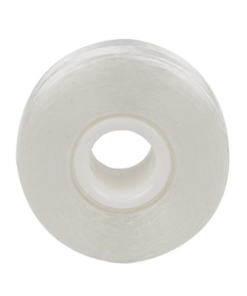 Gunold's Signature Sideless Prewound Bobbin with Core - Style L, White 144 Bobbins/Box