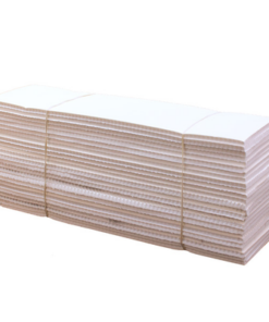Quick Tear 9802 Embroidery Cap Backing - White 4 in. x 15 in. 500 pc Bundle