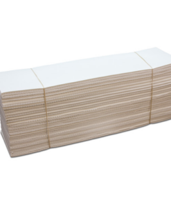 Quick Tear 9802 Embroidery Cap Backing - White 4 in. x 16 in. 500 pc Bundle