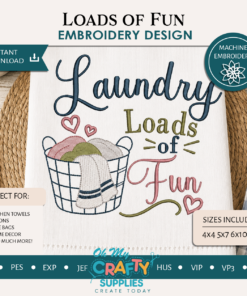 Loads of Fun Embroidery Design
