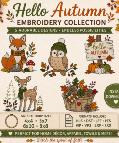 Hello Autumn Collection of 5