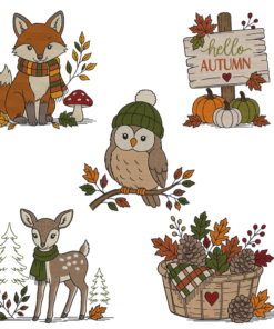Alternative view of Hello Autumn Collection of 5