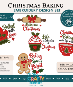 Christmas Baking Collection Set of 5