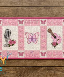 ITH Country at Heart Table Runner Design