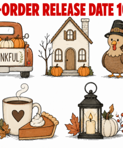 Gather & Give Thanks Collection set of 5