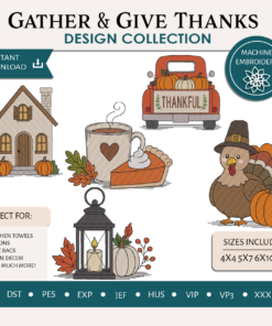 Gather & Give Thanks Collection set of 5